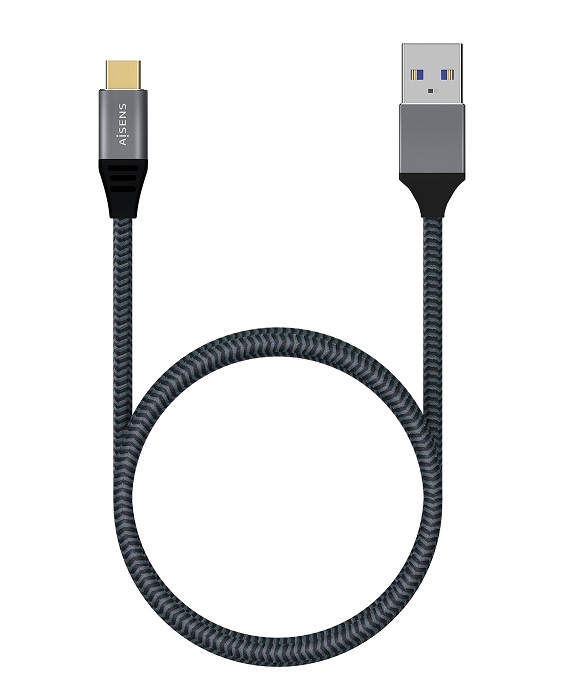 Cabo Aisens Type-C USB 3.1 GEN2 Aluminio 2 m 2